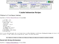 Catalot Indonesian Recipes